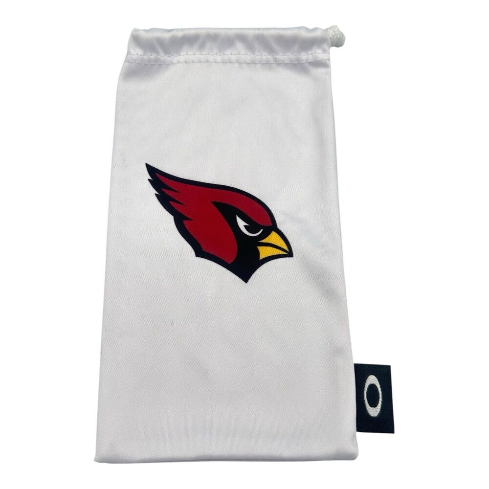 Oakley Arizona Cardinals NFL White Microbag Sunglasses Storage Cloth (Authentic)